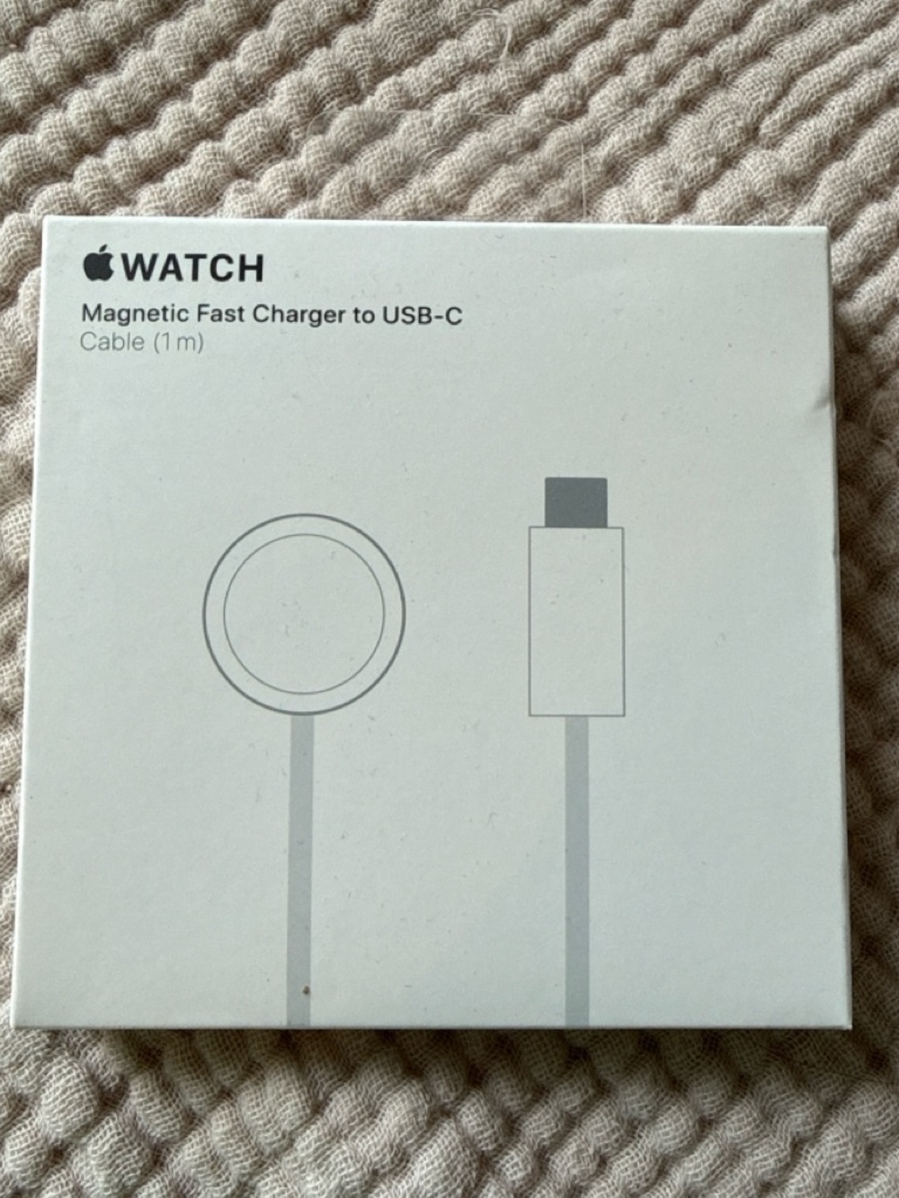 Apple Watch Magnetic Fast Charger USB-C Cable 1m Genuine OEM Fast Charging New
